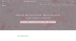 Desktop Screenshot of grskinstudio.com